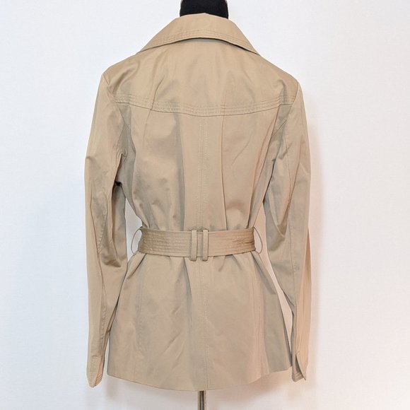 NWOT Ellen Tracy Tan Trench Coat - Picture 5 of 7